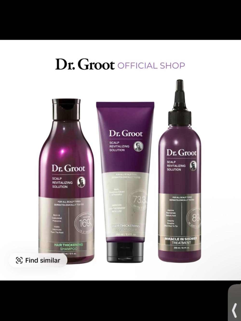 Men’s Scalp Revitalizing Hair Care Set - Purple